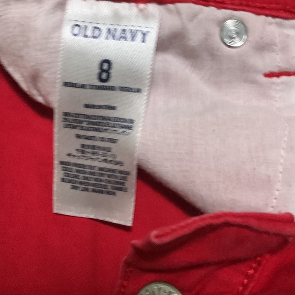 Red straight leg jeans - Picture 3 of 3